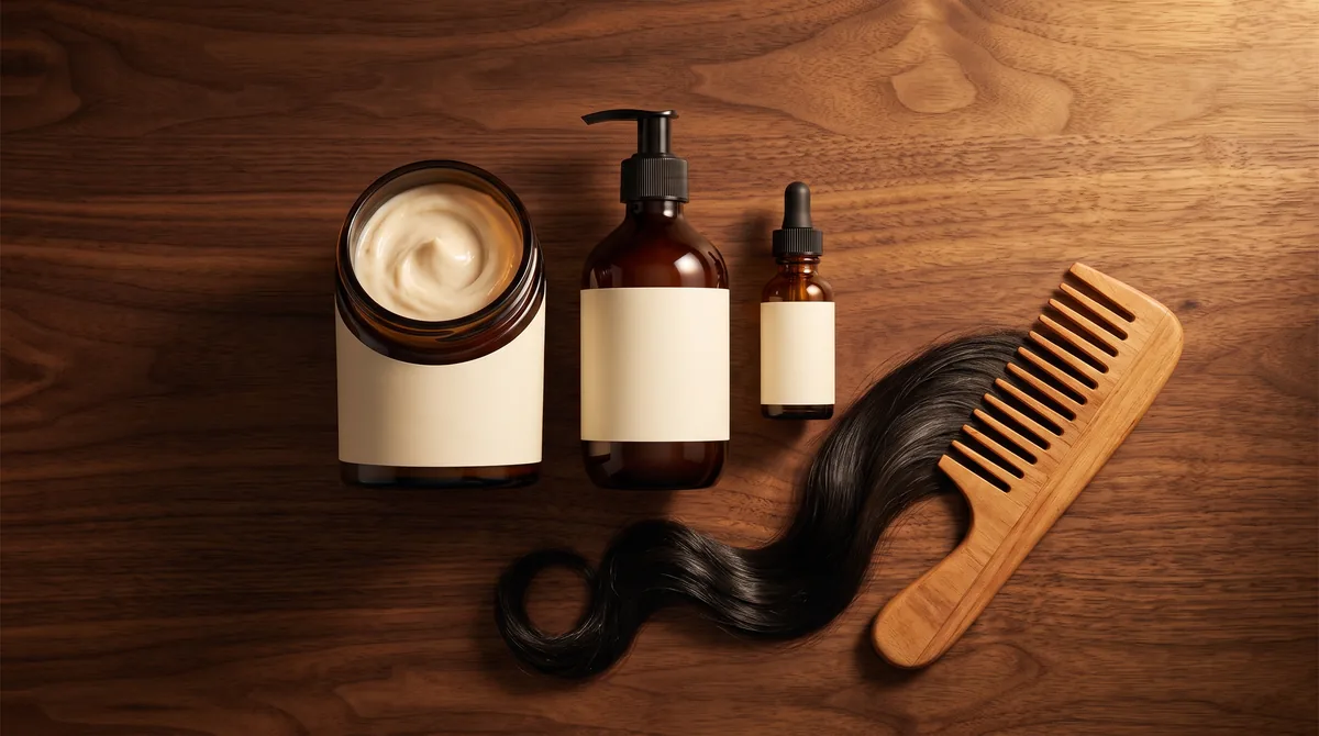 Prodotti per capelli ad alta porosità: maschera ricostruttiva, olio sigillante e trattamento senza risciacquo su una ciocca decolorata