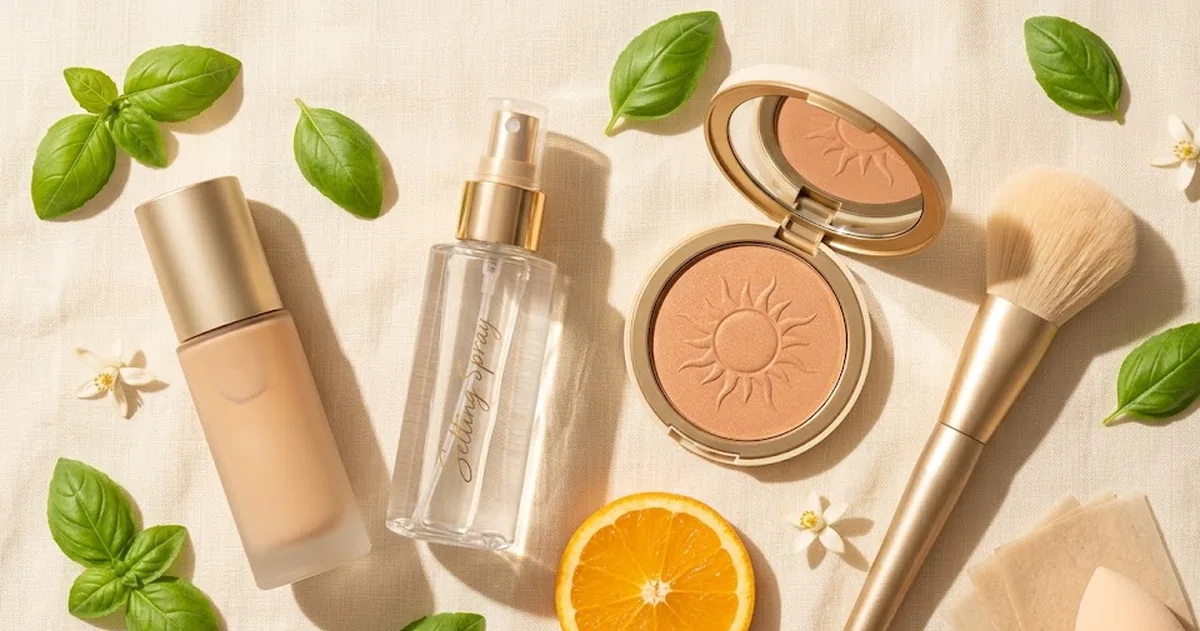 Trucco resistente al caldo: come farlo durare tutta l'estate (parte dalla pelle)